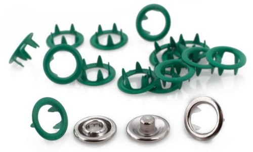 Zatrzask Spring 9,5mm Zielony