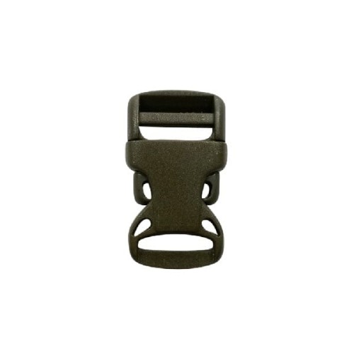Klamra plastikowa 20mm Oliwka/Khaki 10szt