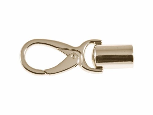 Karabinek na okrągłą Rączkę 13x69mm Złoty