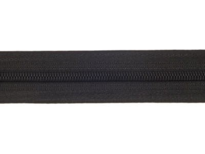 Zamek błyskawiczny Rozdzielczy 110cm Spirala Czarny 5szt