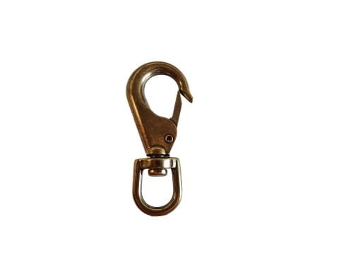 Karabinek 16x83mm karabińczyk zapięcie St.złoto