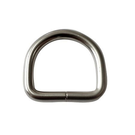 Półkole 27x25x5mm Metalowe Nikiel mat 5szt