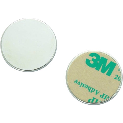 Magnes samoprzylepny 10 mm  x 1 mm 5szt