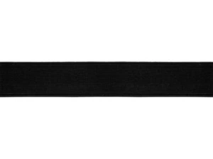 Schuhgummi 30 mm, schwarz, 5 m