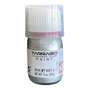 Tarrago Aluminium-Effekt-Lederfarbe, 25 ml