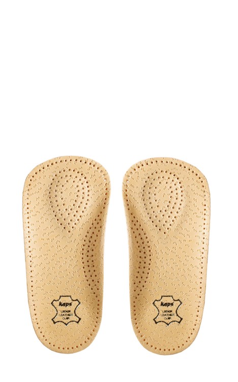 Wkładki Kaps Bolero 2/3 skóra owcza – na płaskostopie podłużne i poprzeczne, pelota, amortyzacja