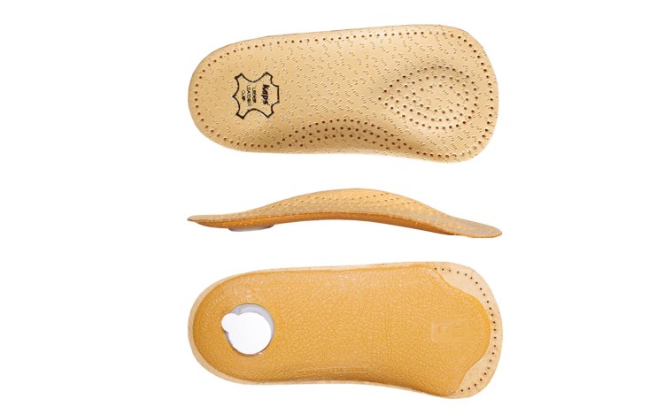 Wkładki Kaps Bolero 2/3 skóra owcza – na płaskostopie podłużne i poprzeczne, pelota, amortyzacja