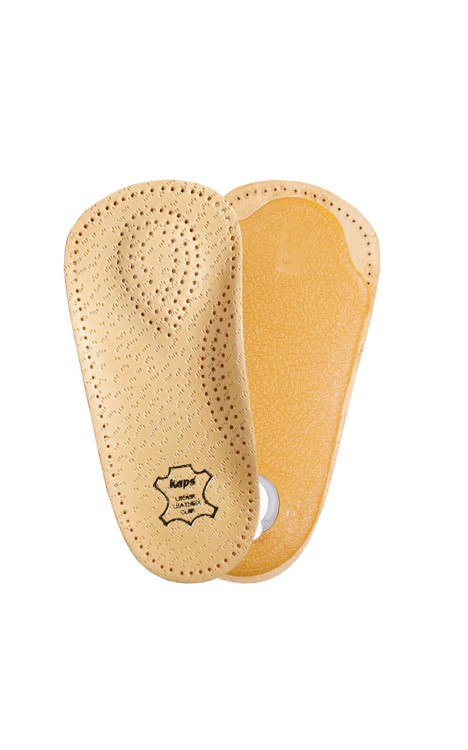 Wkładki Kaps Bolero 2/3 skóra owcza – na płaskostopie podłużne i poprzeczne, pelota, amortyzacja