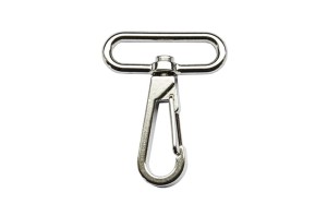 Karabinerhaken 40 x 64 mm, Verschluss, rostfrei