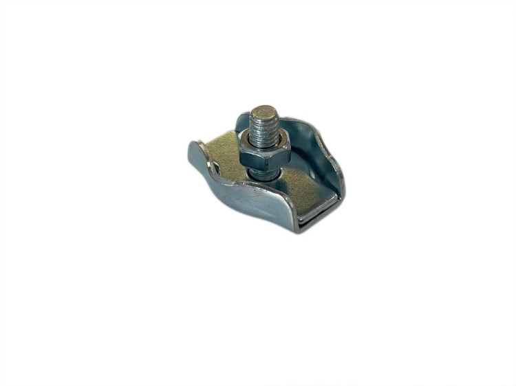 Zacisk Linowy Siodełkowy 6mm 5szt
