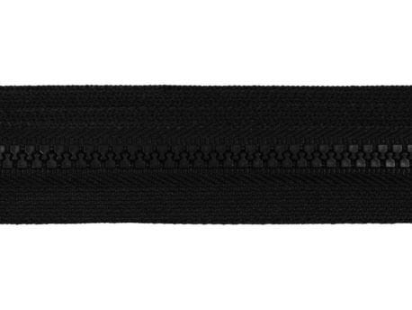 Zamek Rozdzielczy 75cm dwusuwakowy Czarno/Czarny 5szt