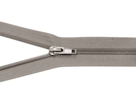 Zamek błyskawiczny #5 Rozdzielczy 30cm Jasno Szary 5szt