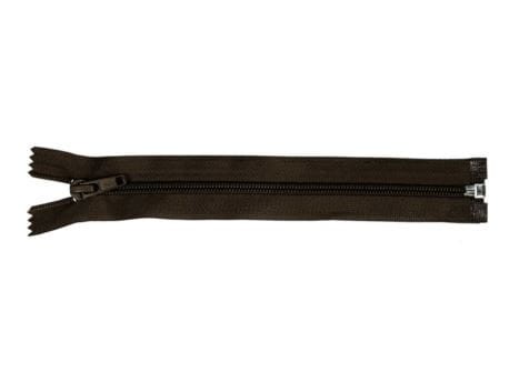 Zamek błyskawiczny #5 Rozdzielczy 40cm Ciemny Brąz 5szt