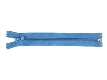 Zamek błyskawiczny #5 Rozdzielczy 65cm Niebieski 5szt