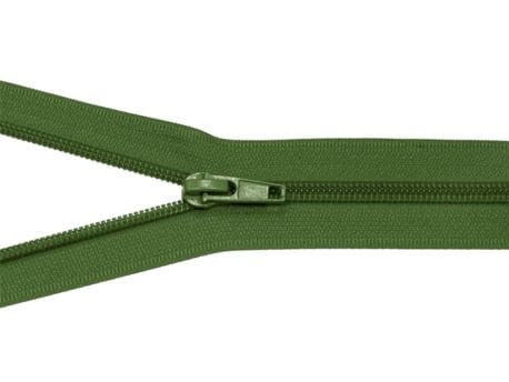 Zamek błyskawiczny #5 Rozdzielczy 35cm Oliwka 5szt