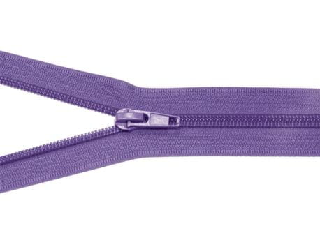 Zamek błyskawiczny #5 Rozdzielczy 25cm Ultra Fiolet 5szt
