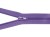Zamek błyskawiczny #5 Rozdzielczy 35cm Ultra Fiolet 5szt