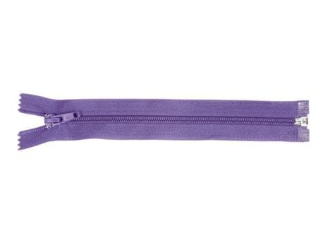 Zamek błyskawiczny #5 Rozdzielczy 40cm Ultra Fiolet 5szt
