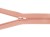 Zamek błyskawiczny #5 Rozdzielczy 30cm Brudny Róż 5szt