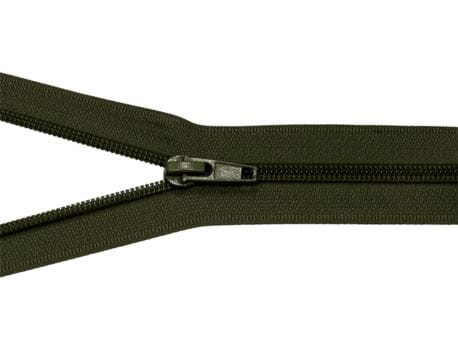 Zamek błyskawiczny #5 Rozdzielczy 70cm Ciemna Oliwka 5szt