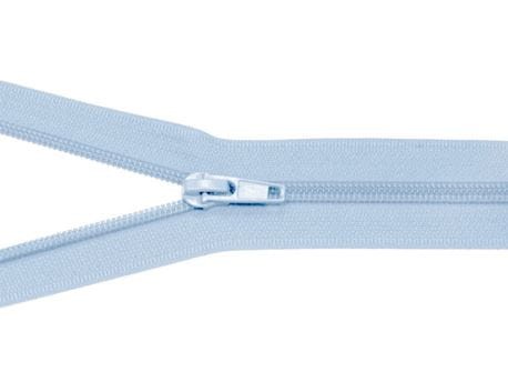 Zamek błyskawiczny #5 Rozdzielczy 25cm Błękit 5szt