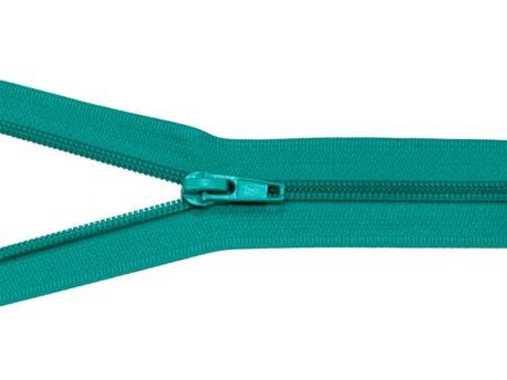 Zamek błyskawiczny #5 Rozdzielczy 75cm Turkus 5szt