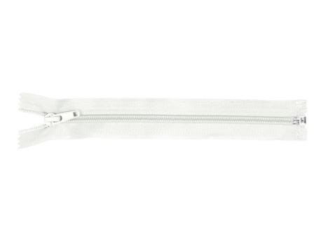Zamek błyskawiczny #5 Rozdzielczy 70cm Biały 5szt