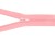 Zamek błyskawiczny #5 Rozdzielczy 45cm Pudrowy Róż 5szt
