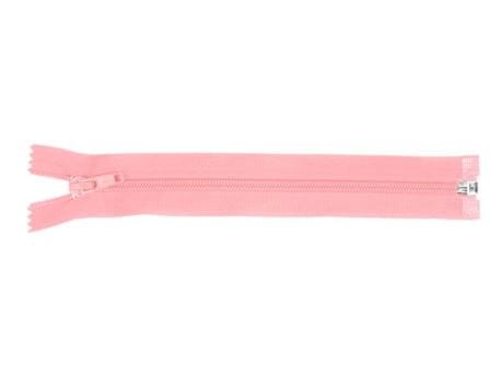 Zamek błyskawiczny #5 Rozdzielczy 45cm Pudrowy Róż 5szt