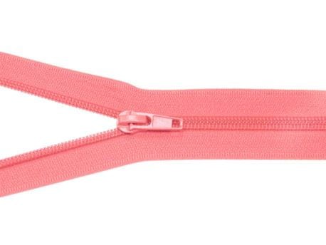 Zamek błyskawiczny #5 Rozdzielczy 50cm Jasny Róż 5szt