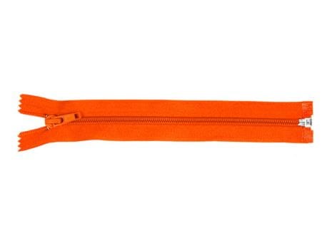 Zamek błyskawiczny #5 Rozdzielczy 35cm Pomarańcz 5szt