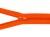 Zamek błyskawiczny #5 Rozdzielczy 85cm Pomarańcz 5szt