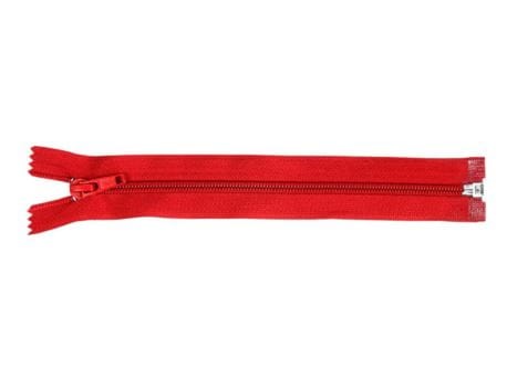Zamek błyskawiczny #5 Rozdzielczy 65cm Ognista Czerwień 5szt