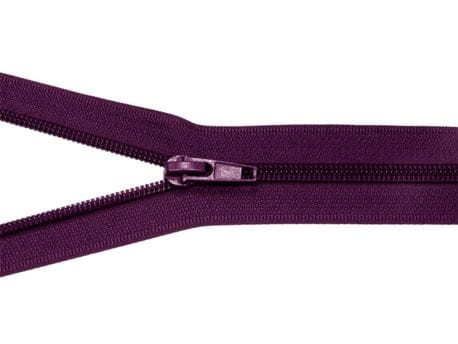 Zamek błyskawiczny #5 Rozdzielczy 35cm Ciemny Fiolet 5szt