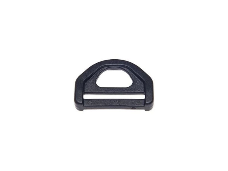 Półkole plastikowe Przelotka trójkąt 25/15 mm 50szt