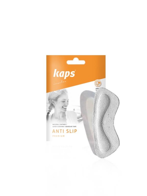 Zapiętki samoprzylepne Kaps Anti Slip – skórzane, rozmiar uniwersalny, przeciw otarciom i wysuwaniu pięty
