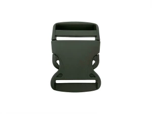 Kunststoffklammer 40 mm, Militärgrün, 5 Stück