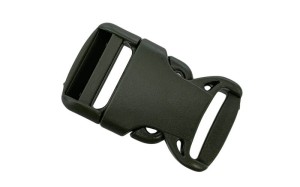 Kunststoffklammer 25 mm, Militärgrün, 5 Stück