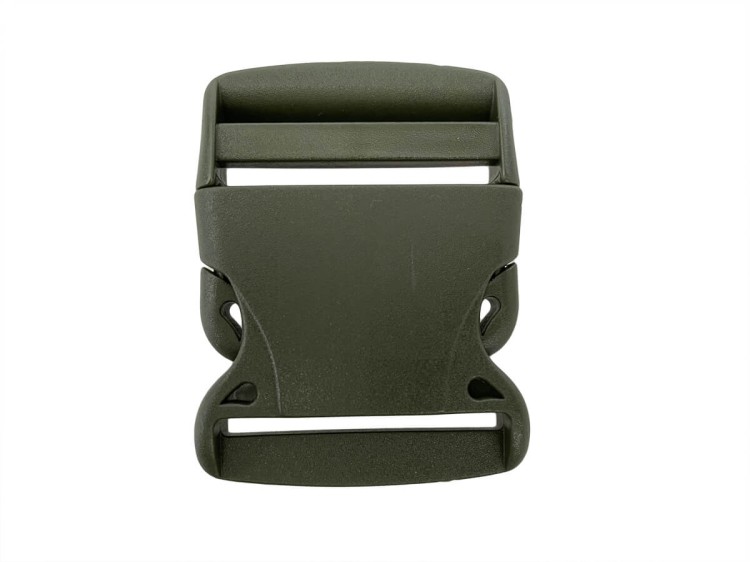 Klamra plastikowa 50mm Zieleń Wojskowa 5szt