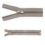 Zamek błyskawiczny #5 Rozdzielczy 75cm Jasno Szary 5szt