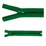 Zamek błyskawiczny #5 Rozdzielczy 45cm Zieleń 5szt