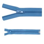 Zamek błyskawiczny #5 Rozdzielczy 85cm Niebieski 5szt
