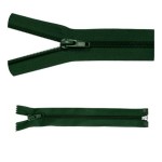 Zamek błyskawiczny #5 Rozdzielczy 80cm Ciemna Zieleń 5szt