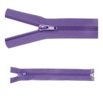 Zamek błyskawiczny #5 Rozdzielczy 60cm Ultra Fiolet 5szt