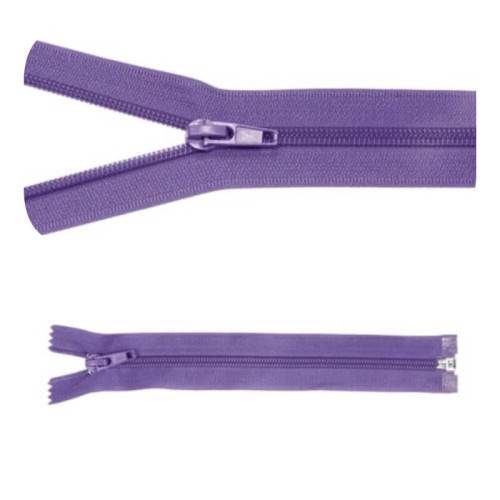 Zamek błyskawiczny #5 Rozdzielczy 60cm Ultra Fiolet 5szt