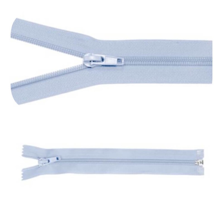 Zamek błyskawiczny #5 Rozdzielczy 75cm Jasno Niebieski 5szt