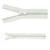 Zamek błyskawiczny #5 Rozdzielczy 40cm Blado Szary 5szt