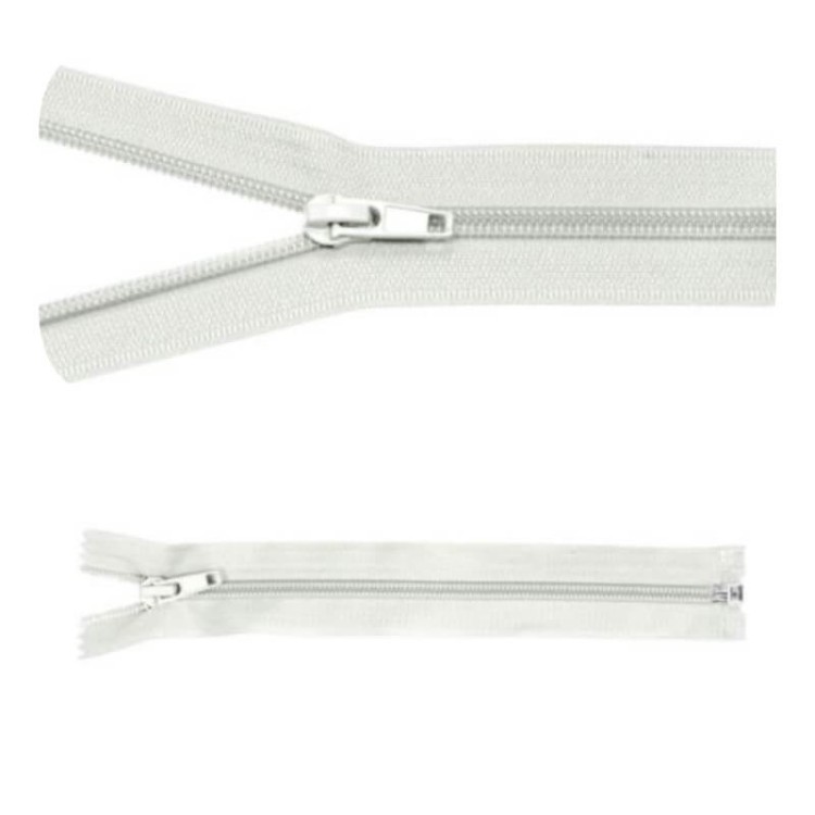 Zamek błyskawiczny #5 Rozdzielczy 70cm Blado Szary 5szt
