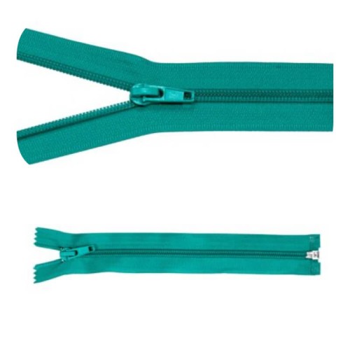 Zamek błyskawiczny #5 Rozdzielczy 70cm Turkus 5szt