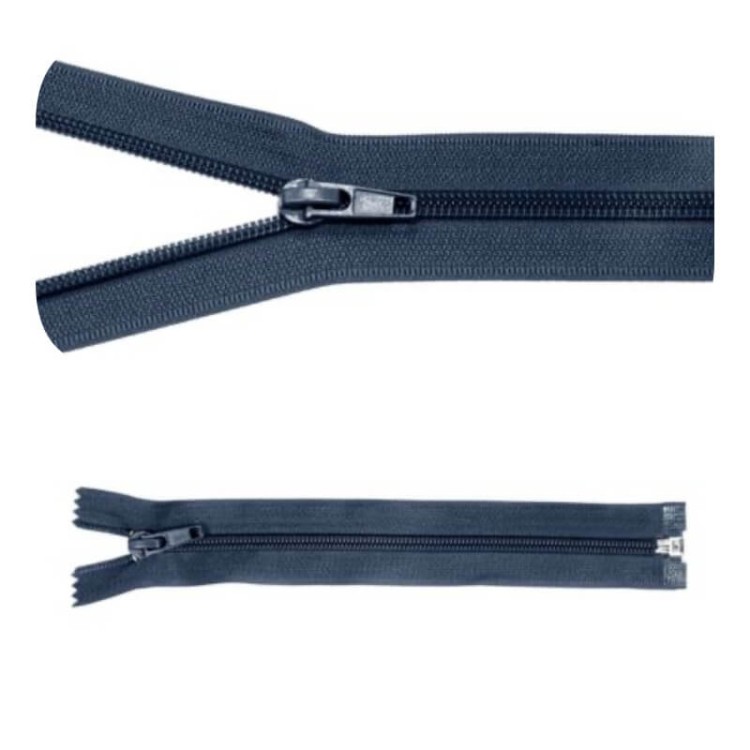 Zamek błyskawiczny #5 Rozdzielczy 80cm Ciemny Niebieski 5szt